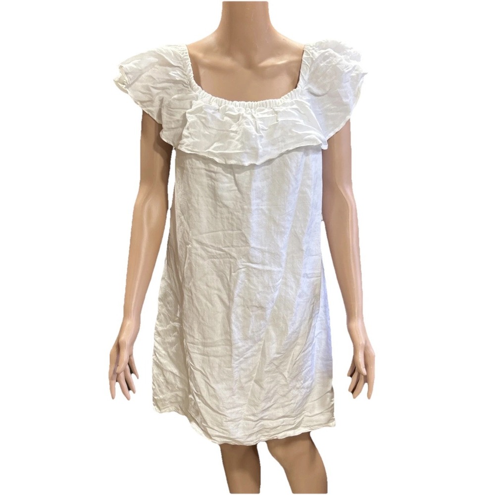 Tommy Bahama Women's Dress Summer Large White Cover Up Off Shoulder - Picture 1 of 5